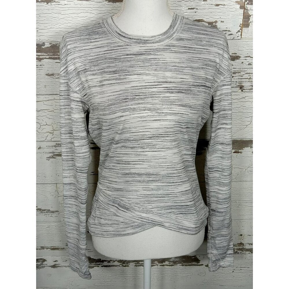 LULULEMON Close to Crossing Top Rulu Space Dye Silver Spoon Camo M W3CEJS NWOT